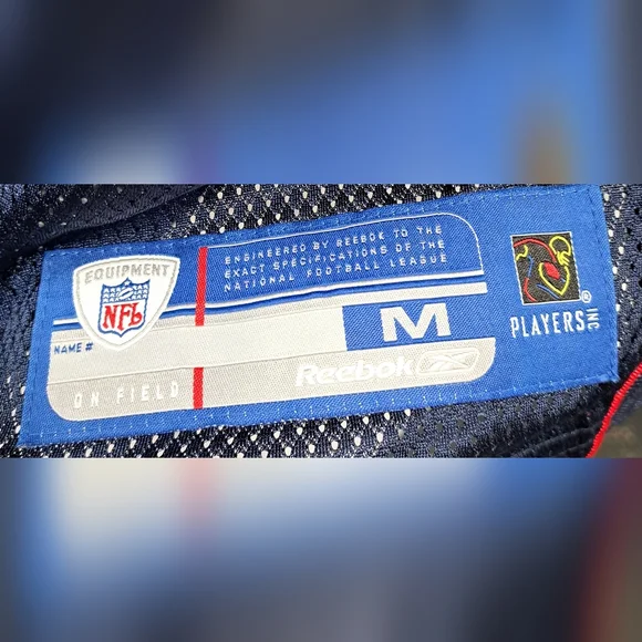 NWT Reebook On Field NFL Jersey New England Patriots Y2K Corey Dillion Medium - Picture 6 of 13